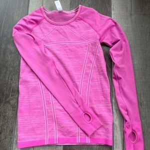 Ivivva Pink Long Sleeve size Girls 12